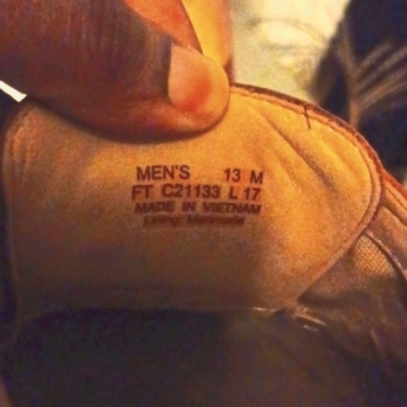 COLE HAAN Grand OS Cognac Leather Wingtip Sneakers - Picture 7 of 7